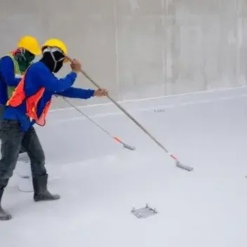 basement epoxy painting floor water proof protection by aapkapainter