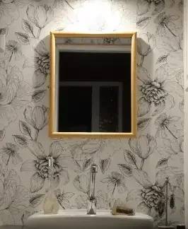 bathroom wall painting design idea