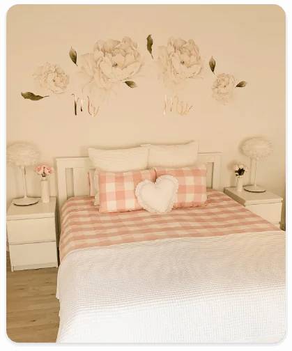 bedroom wall painting design idea