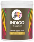 Indigo paints bright ceiling coat gold - Aapka Painter
