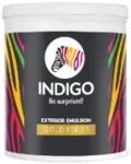 Indigo paints exterior emulsion gold - Aapka Painter