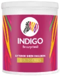 Indigo paints exterior sheen emulsion - Aapka Painter