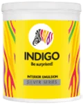 Indigo paints interior emulsion silver - Aapka Painter