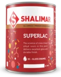 Shalimar paints superlac premium hi gloss enamel signal red - Aapka Painter