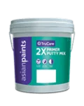 Asian paints trucare 2x primer putty mix - Aapka Painter