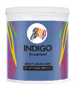 Indigo Paints Bright Ceiling Coat Platinum - Aapka Painter