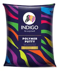 Indigo Paints Polymer Putty Gold - Aapka Painter