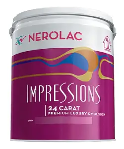 Nerolac Paints Impressions Glitter Silver - Aapka Painter