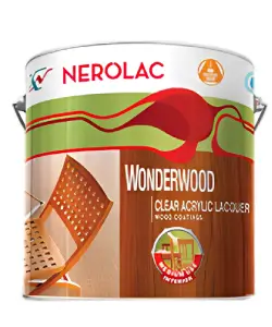 Nerolac Paints Wonderwood Clear Lacquer - Aapka Painter