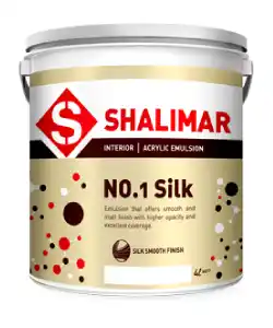 Shalimar Paints No 1 Silk Emulsion Yellow - Aapka Painter