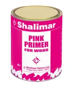 Shalimar Paints Pink Primer For Wood - Aapka Painter