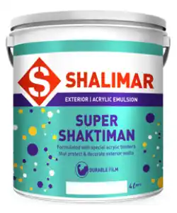 Shalimar Paints Super Shaktiman Sign Exterior Emulsion Pastel - Aapka Painter