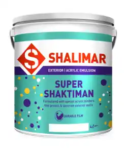 Shalimar Paints Super Shaktiman Sign Exterior Emulsion White - Aapka Painter