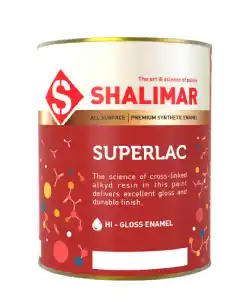 Shalimar Paints Superlac Premium Hi Gloss Enamel Smoke Grey - Aapka Painter