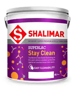 Shalimar Paints Superlac Stay Clean Accent - Aapka Painter