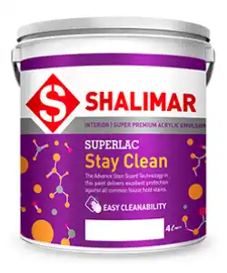 Shalimar Paints Superlac Stay Clean Deep - Aapka Painter