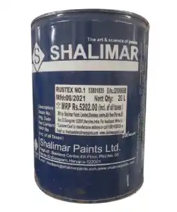 Shalimar Paints Water Based Road Marking Paint Black - Aapka Painter