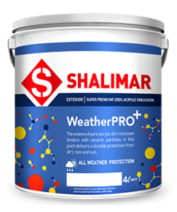 Shalimar Paints Weatherpro Plus Super Pre Exterior Emulsion Accent - Aapka Painter