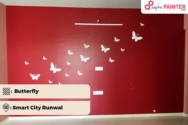 Butterfly Wall Stencil - Aapka Painter