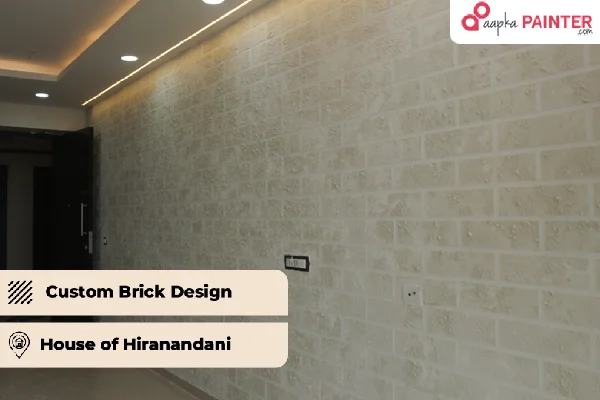  Custom Brick Design paint - Aapka Painter
