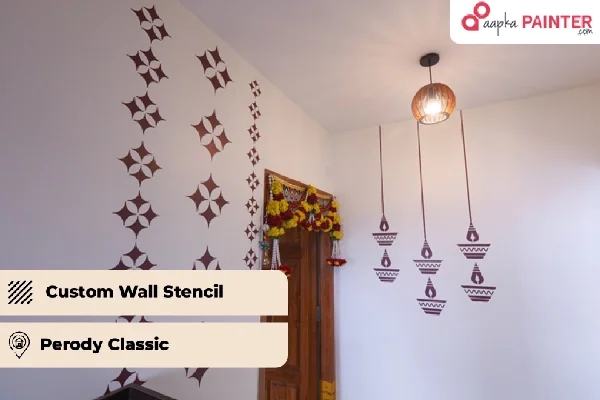 Wall Stencil Custom Design - Aapka Painter