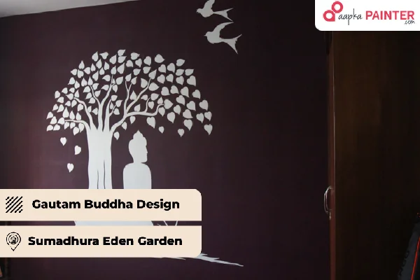 Gautam Buddha Painting Design paint - Aapka Painter