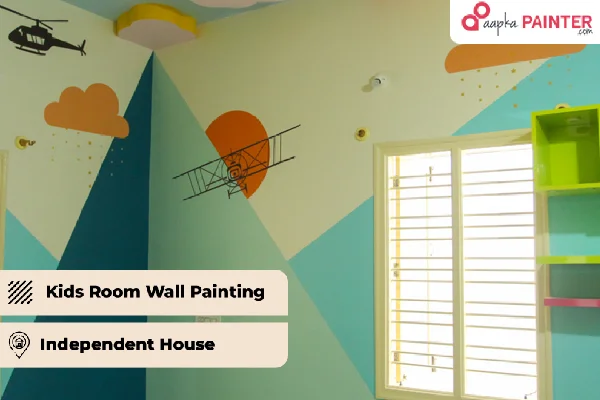 Kids Bedroom Wall Painting 