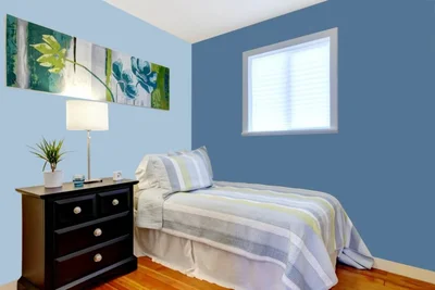 guest-bedroom color combination