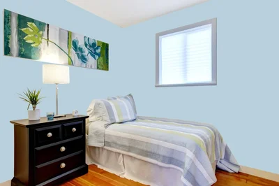 guest-bedroom color combination