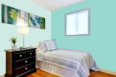 guest-bedroom color combination