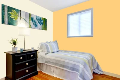 guest-bedroom color combination