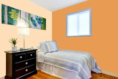 guest-bedroom color combination