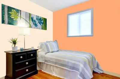 guest-bedroom color combination