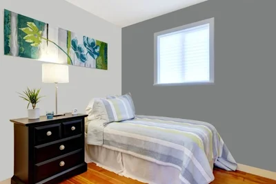 guest-bedroom color combination