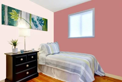 guest-bedroom color combination