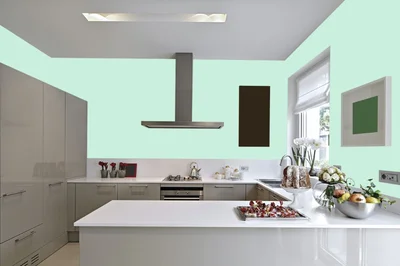 kitchen color combination