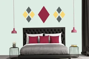 asian paints royale play  wall texture paint design for bedroom, living room, hall