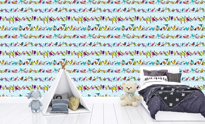 Fun Time's E-Catalogue Kids Room Wallpaper