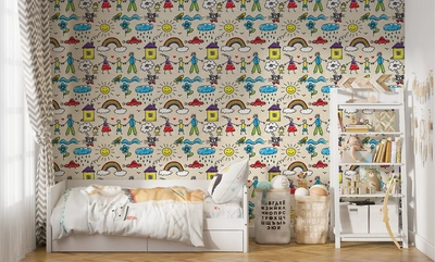 Fun Time's E-Catalogue Kids Room Wallpaper