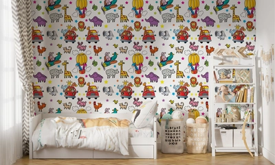 Fun Time's E-Catalogue Kids Room Wallpaper