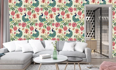 Payal Singhal's Living Room Wallpaper